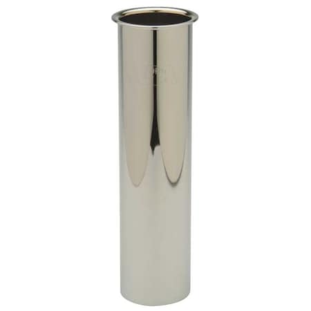 Straight Flanged Tailpiece, 1-1/2" Pipe Dia., Brass