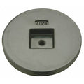 Countersunk Cleanout Plug, ABS, 2 1/2 in