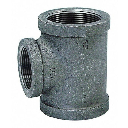 1-1/2" x 1-1/2" x 1" FNPT Galvanized Reducing Tee