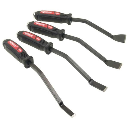 Carbon Scraper Set, 1/2, 3/4, 1, 1-1/2", 4Pc.