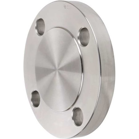 Flange, Stainless Steel, Blind, 4 1/4 in