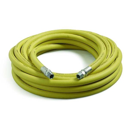 3/4" x 50 ft Nitrile Coupled Mine Air Hose 1000 psi YL