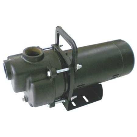 Centrifugal Pump, 1/2 hp, 115/230V AC, 1 Phase, 33 ft Max Head