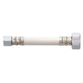 Braided Connector,3/8 COMPx1/2 FIPx20 L