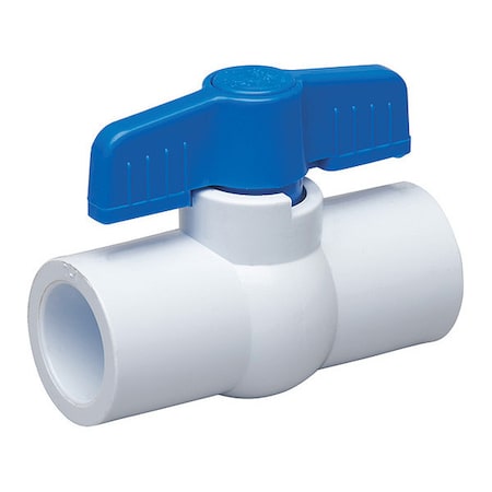 Manual 2-Way Ball Valve,Socket,PVC