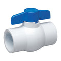 1-1/2" FNPT PVC Ball Valve Inline