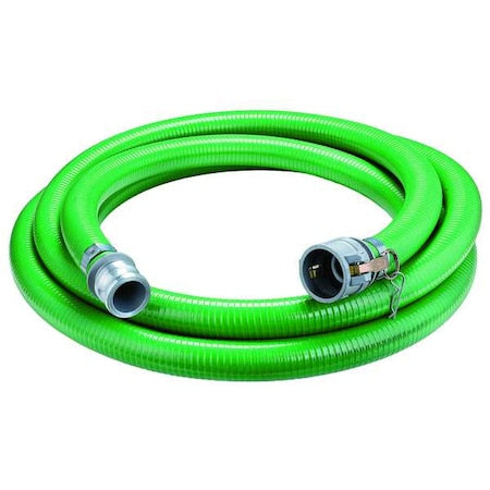 Water Hose,3" ID x 10 ft.,Green