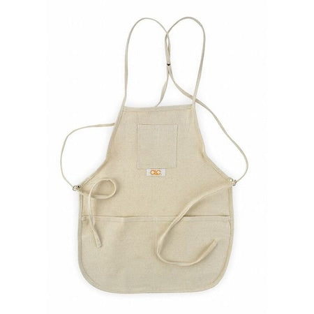 Tool Apron, Tool Apron, White, Canvas, 4 Pockets