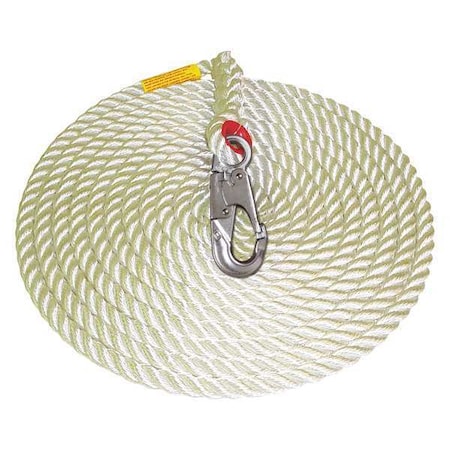PRO(TM) Vertical Lifeline, 50 ft Length, 310 lb. Weight Capacity