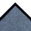 Entrance Mat, Polypropylene, 5/16 in Thick, Blue, 4 ft W x 6 ft L