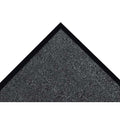 Entrance Mat, Polypropylene, 5/16 in Thick, Charcoal, 3 ft W x 10 ft L