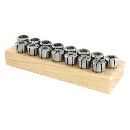 Collet Set,DA100,1/64 in.,33 pcs.
