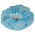 Bouffant Cap, Polypropylene, 24 in Dia., Blue, L, 1000 PK