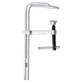 12 in Bar Clamp, Steel Handle and 2 1/4 in Throat Depth