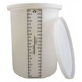 ProChem Process Chemical Storage Tank,Vertical,Open Top,55 gal.