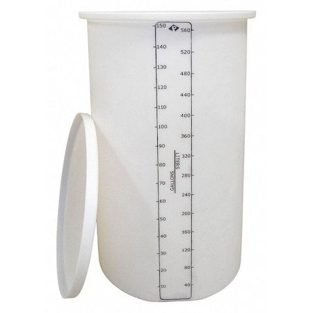 ProChem Process Chemical Storage Tank,Vertical,Open Top,150 gal.
