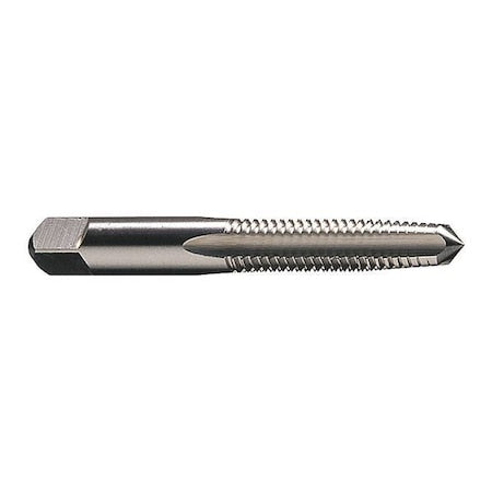 Straight Flute (Hand) Straight Flute Hand Tap, 7/16"-20, Plug, UNF, High Speed Steel, 4