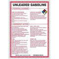 Chemical Sign, 10 in Height, 7 in Width, Rectangle