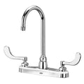 Gooseneck Kitchen/Bathroom Faucet, Manual, 8" Mount, 2 Hole Commercial
