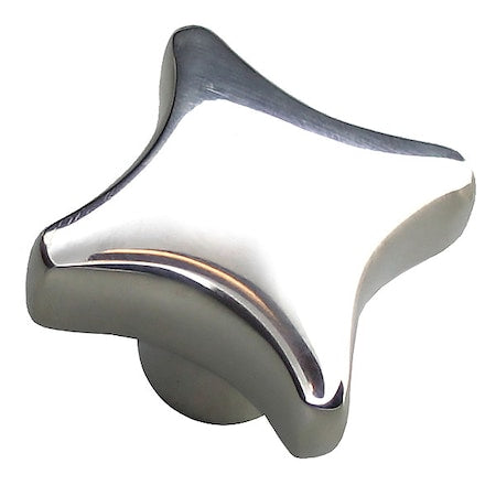 Star Knob,1.96" Diameter,Screw L 0.71"