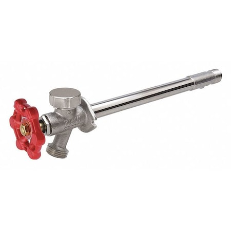 Angle Silcock,Chrome,4"L,1/2" Inlet Size
