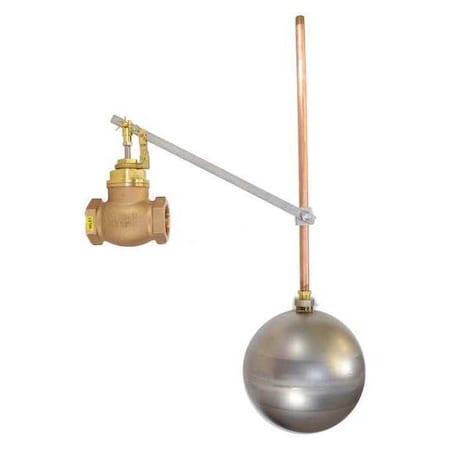 Float Valve,Bronze,FNPT Connection,1"