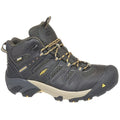 Men's Hiker Boot, 7 D, Steel Toe, 5 in H, Raven/Tawny Olive, 1018079