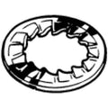 Internal Tooth Lock Washer, For Screw Size M18 Steel, Zinc Plated Finish, 50 PK