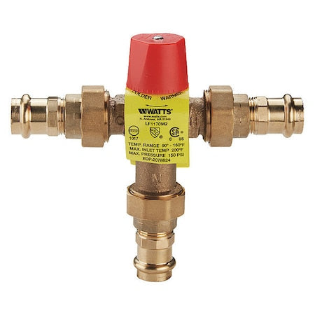 Mixing Valve,0.5 to 23 gpm,1" Inlet Sz