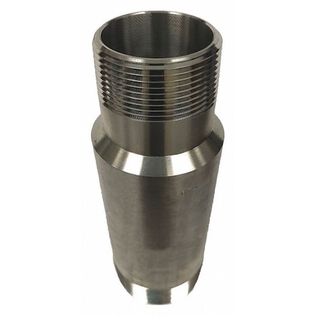 1/2" x 3/8" 316/316L Stainless Steel Swage Nipple Sch 40