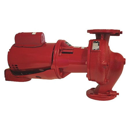 HVAC Circulating Pump, 1/4 hp, 115V/208V-230V, 1 Phase, Flange Connection