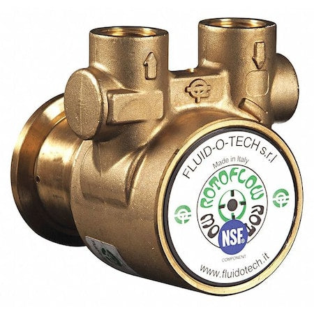 RotaryVanePump,3/8"InletDia,Brass,For48Y