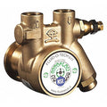 Pump,3/8" NPTF,34 Max. GPH,Brass,70 Mesh