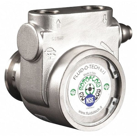 RotaryVanePump,1/2"InletDia,SS,For48Y