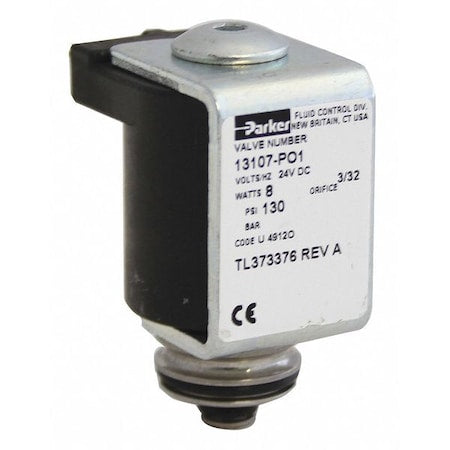 Valve Coil,12VDC,1/4" Tab Connection,8W