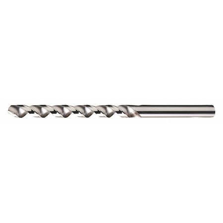 118 Degree High-Helix Taper Length Drill Cleveland 2550 Bright HSS RHS/RHC 7/16
