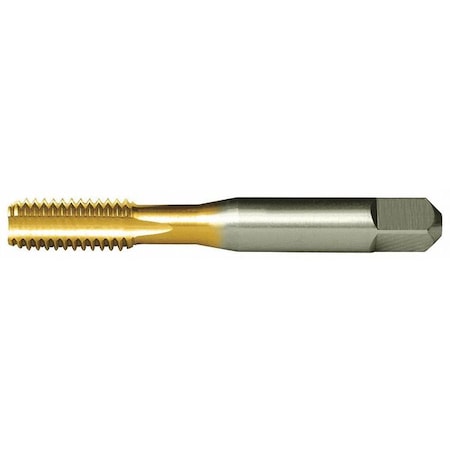 Straight Flute (Hand) Straight Flute Hand Tap, 3/8"-24, Bottoming, UNF, High Speed Steel, 4