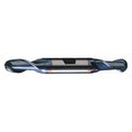 2-Flute HSS Ball Nose Double End Mill Cleveland HD-2B-TC TiCN 5/16x3/8x9/16x3-1/2