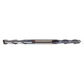 2-Flute HSS Miniature Square Double End Mill Cleveland HMD-2-TC TiCN 5/64x3/16x0.2344x2-1/4