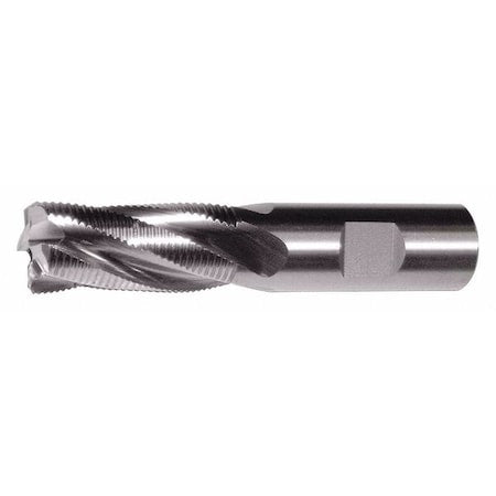 6-Flute PM+ HSS-E Square CC Single Fine Roughing End Mill CTD PMRF-C Bright 1-1/4x1-1/4x2x4-1/2