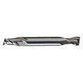 2-Flute HSS Miniature Square Double End Mill Cleveland HMD-2 Bright 7/64x3/16x0.3281x2-1/4
