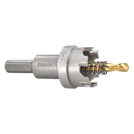 Carbide Tipped Hole Saw,1.1/8",29mm