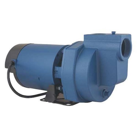 Sprinkler Pump,Thermo Plastic, 1-1/2 HP
