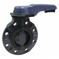 Valve,Wafer,PVC,3" Pipe Sz,Lever Handle