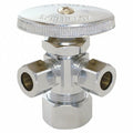 Supply Stop,2-Way,5/8" Inlet,Celcon Stem