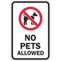 Parking Sign, 12" W, 18" H, English, Recycled Aluminum, White