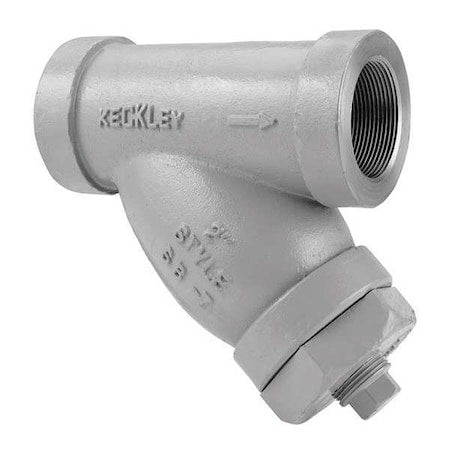 Y Strainer, 1" Pipe, Threaded, Carbon Steel