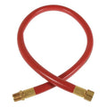 1/2" ID x 24" PVC Coupled Snubber Hose 300 PSI RD