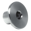 Binding Barrel, 3/8"-16, 1 in Brl Lg, 1/2 in Brl Dia, Stainless Steel Plain