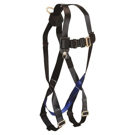 Condor Full Body Harness, XL/2XL, 425 lb., Mating Chest/ Mating Leg Straps, Back D-Ring